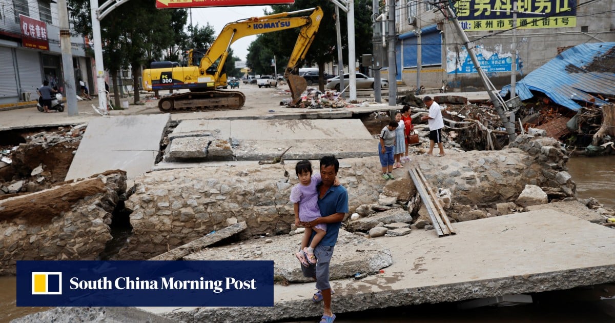 Typhoon Doksuri’s 2023 rampage across China leaves US$23 billion shortfall in insurance coverage, Munich Re says