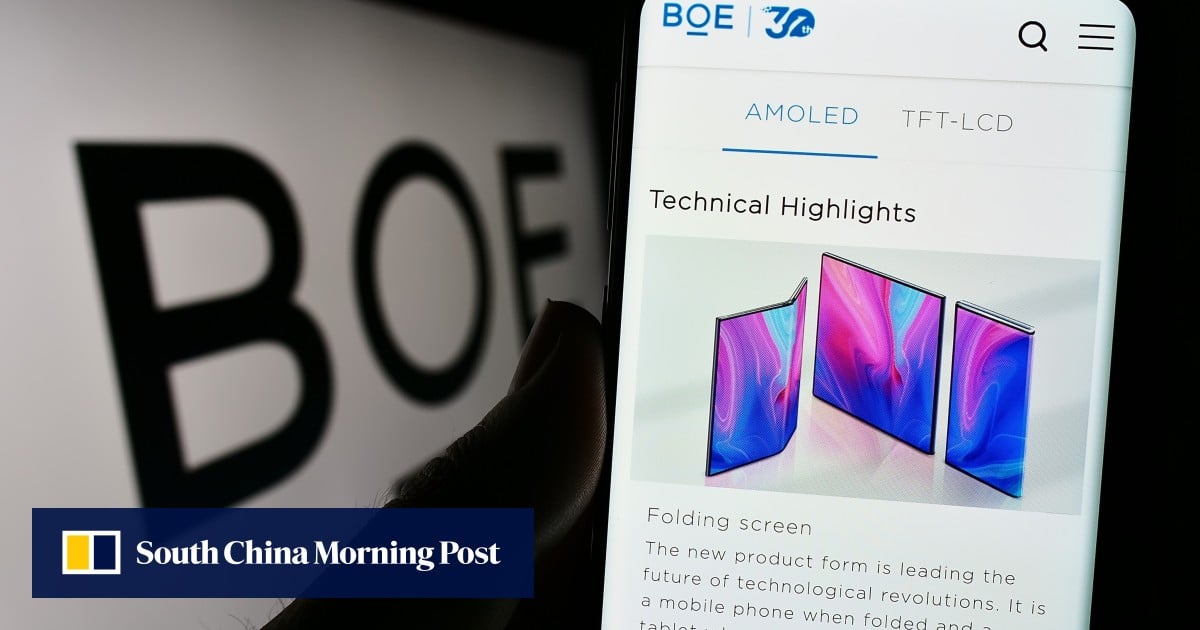 Apple supplier BOE, one of the world’s top display makers, forges US$9 billion deal to build next-generation plant in southwestern China