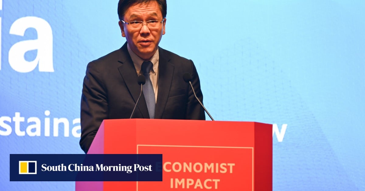 Hong Kong officials tout city’s AI credentials and mainland connector role to woo executives at tech event