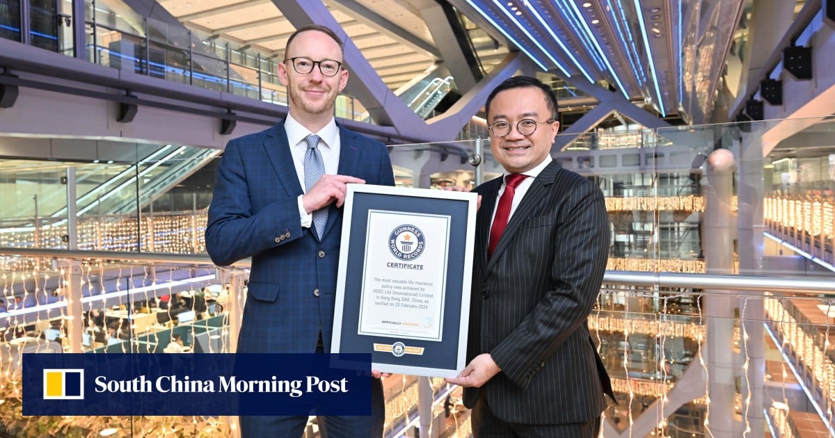 Exclusive | Guinness World Records: HSBC Life clinches title with US$250 million insurance policy sale in Hong Kong