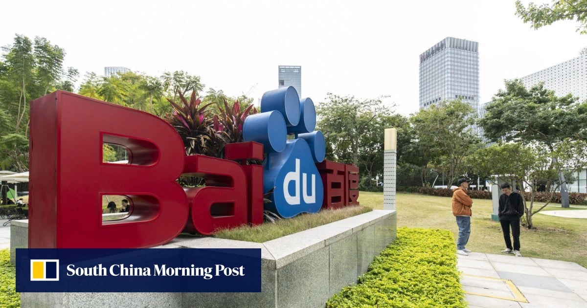 Baidu reports modest revenue growth amid signs search engine giant’s big tilt to AI is beginning to pay off