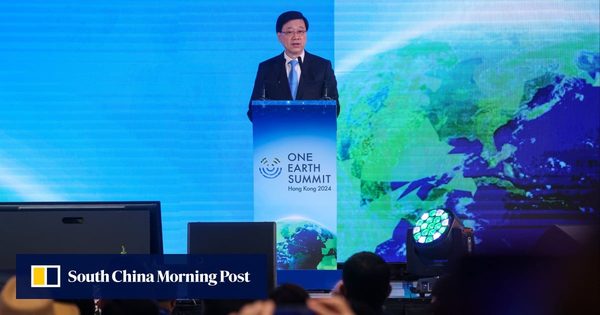 One Earth Summit: Hong Kong aims to be among first to align with global ISSB sustainability disclosure standards